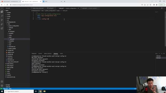 Homelab Series - Encrypting and Decrypting Files with Ansible Vault смотреть онлайн
