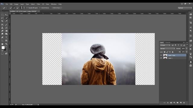 Como Esticar Imagem no Photoshop | cc 2018 ( Resolução Perfeita! ) смотреть онлайн