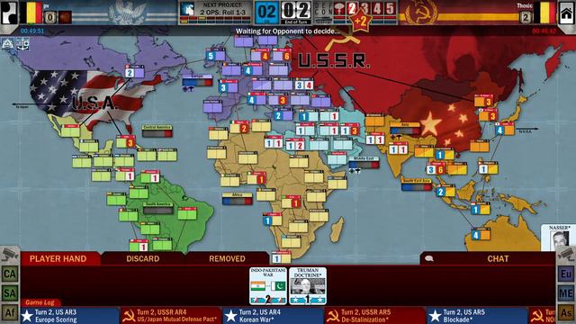 Twilight Struggle London Grand Slam 2023 Game 1 - USSR смотреть онлайн