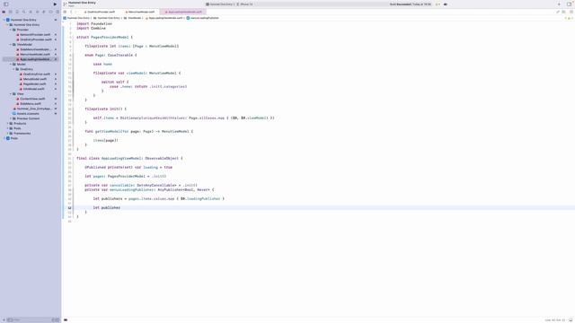 Создание меню мобильного приложения на Swift при помощи OneEntry Headless CMS #3 смотреть онлайн