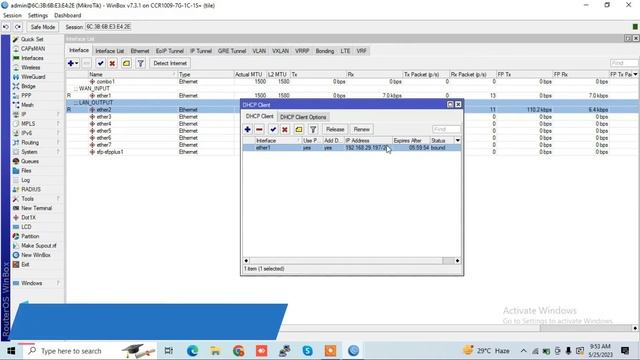 Mikrotik router configuration step by step Dynamic routing ( DHCP Client Mode ) смотреть онлайн