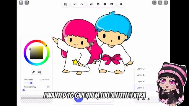 Drawing Sanrio Characters in Every Roblox Art Game I Can Find смотреть онлайн