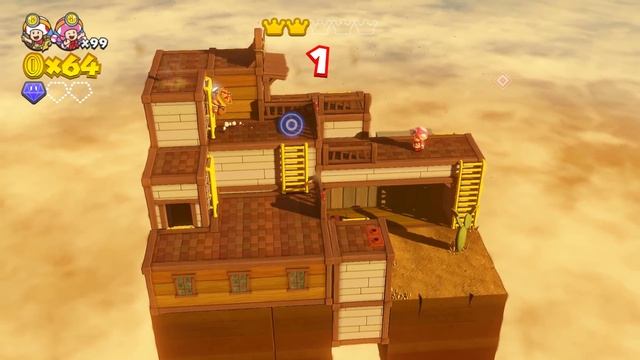 Captain Toad: Treasure Tracker - Special Episode (DLC, 2 Players, All Gems, All Objectives) смотреть онлайн