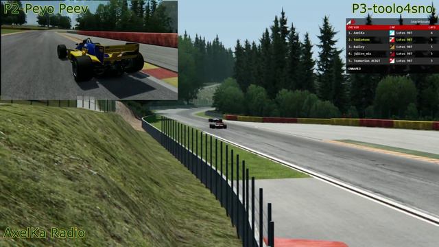 Assetto Corsa - Lotus 98T - Spa - 141214 15 Laps (Commentary) смотреть онлайн