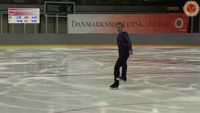 DanmarksMesterskaberne 2020 - Senior Herrer FS - Nikolaj Mølgaard Pedersen смотреть онлайн