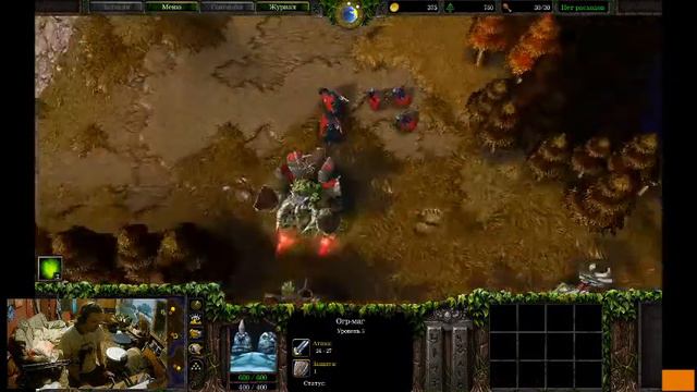 Сражаемся с компом в Warcraft смотреть онлайн