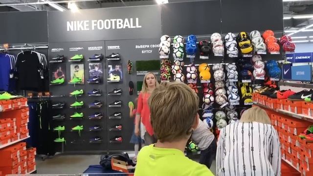 ⚽  Покупки Спорт мастер Уфа футбольный МЯЧ NIKE ⚽  VLOG FOOTBALL Ball EQUIPMENT ⚽