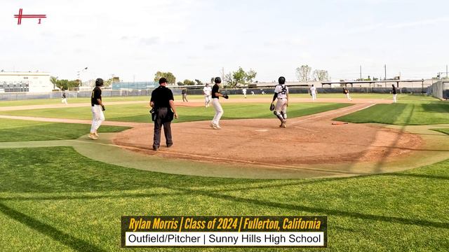 Rylan Morris | 4.2 GPA | OF/RHP | Sunny Hills High School | Junior Season Highlights смотреть онлайн