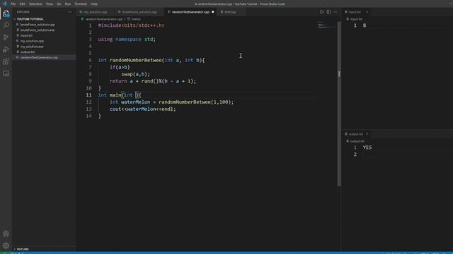 How to stress test your solution in competitive programming | How to find corner test cases смотреть онлайн