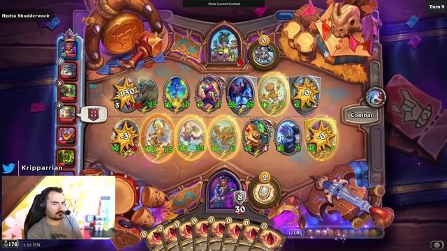 MY BEST ATTACK COPY RUN YET! - Hearthstone Battlegrounds смотреть онлайн