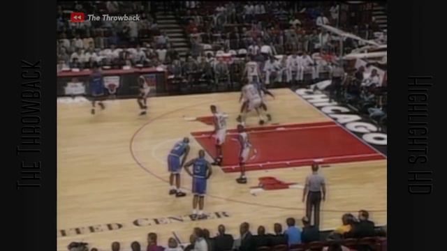 Chicago Bulls Vs Orlando Magic Game 6 Full Highlights - NBA ECSF 1995. Jordan 24 Pts, Shaq 27 Pts