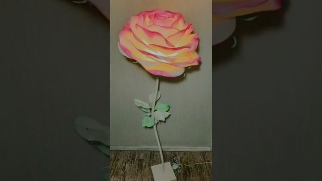 Торшер из изолона. Как же все таки открутить бутон? смотреть онлайн