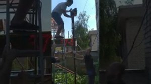 Работа Бензинового копера