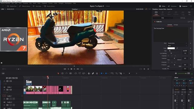 Davinci Resolve Multicore CPU Performance on Ryzen 5 vs Ryzen 7 смотреть онлайн
