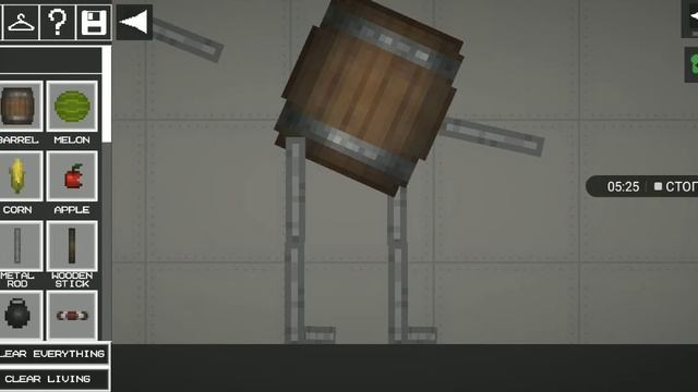 как сделать робота рэпера в Melon Playground #хочувмелонтим #melonplaygroud     #мелонплейграунд