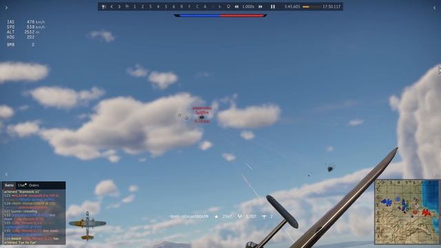 How to play the B-25 efficiently and a demonstration. // War Thunder смотреть онлайн