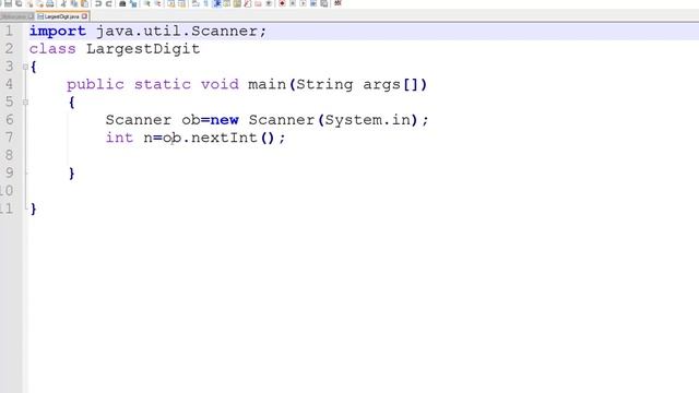 Find the Largest Digit of a number in HINDI | TechSoft INDIA смотреть онлайн