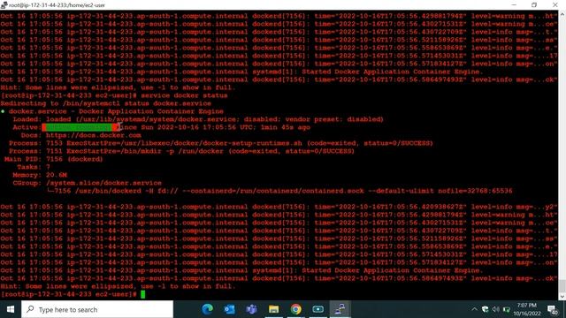 Docker Installation on AWS Instance смотреть онлайн