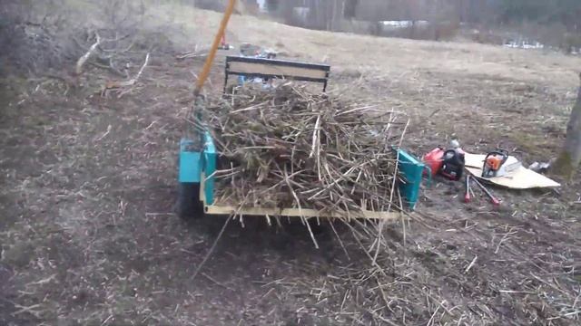 Начинаются весенние работы, мотоблок нам в помощь. смотреть онлайн