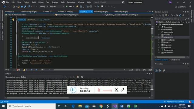 Importar excel a oracle con C# смотреть онлайн