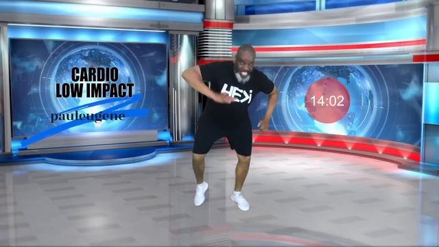 Cardio Low Impact Moderate Aerobics Exercise Fitness Workout | 30 Min | Beginners Friendly. смотреть онлайн