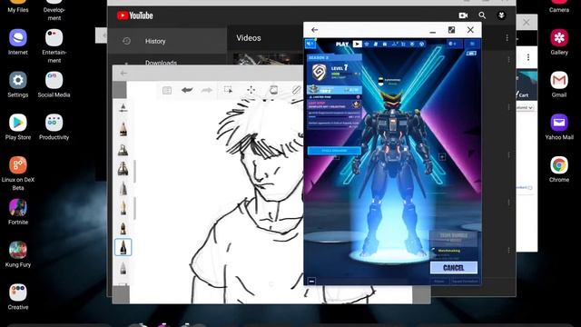 Samsung DeX Demo - Samsung Galaxy Tab S6