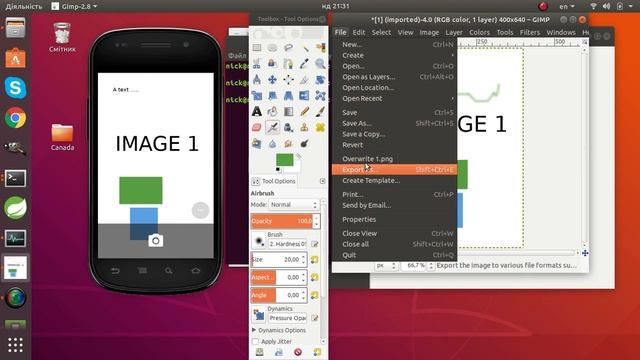 Android emulator uses a custom image as a camera input. смотреть онлайн