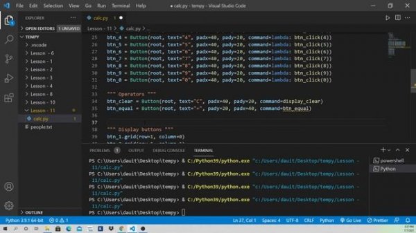 Python GUI Tkinter Lesson - 2