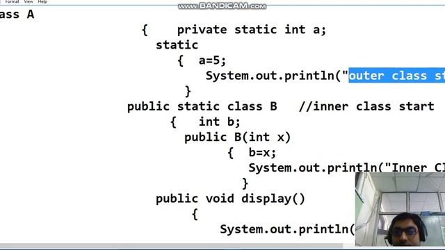 L-15, INNER CLASS IN JAVA || NESTED CLASS IN JAVA BY RAVI POSWAL смотреть онлайн