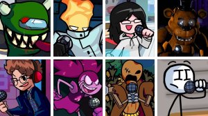 Ejected but Every Turn a Different Character Sings ?(FNF Ejected but Everyone Sings it) REMAKE.