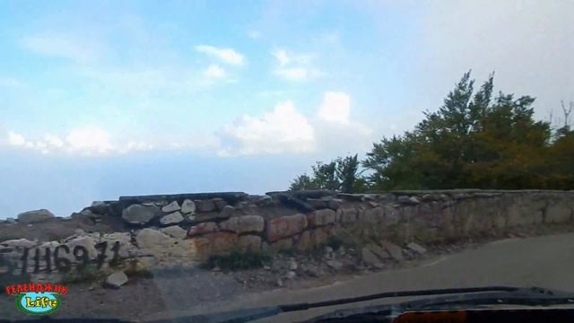 Путешествие в Крым. Ай-Петри. Спуск через водопад Учан-Су