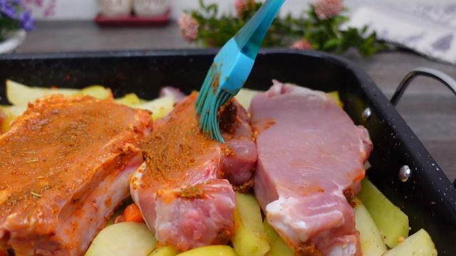 Ein berühmter Koch hat mir diesen Schweine fleisch-Trick beigebracht! So schnell und lecker! смотреть онлайн