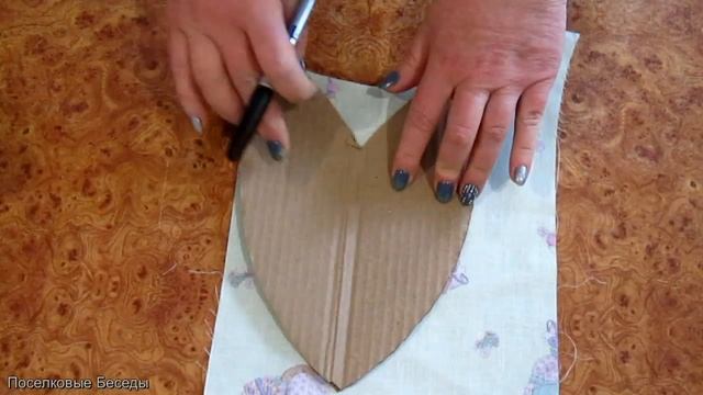 Сердечки. Украшение, сделанное своими руками. смотреть онлайн