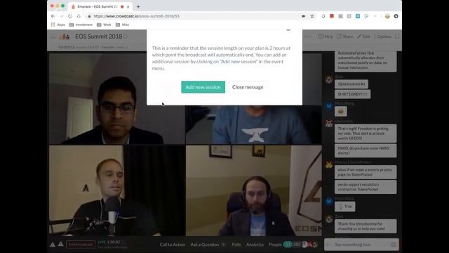 EOS Summit - Panel discussion about Proxy Voting смотреть онлайн