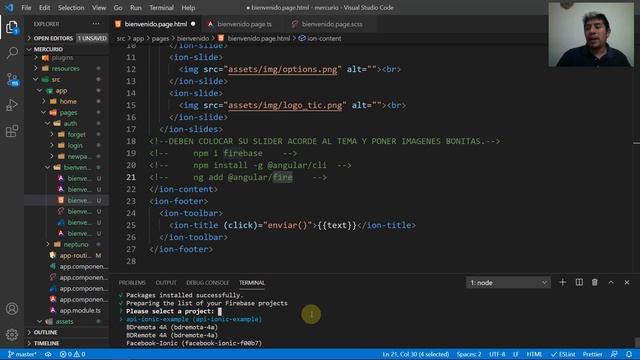 2.3 Configuracion Auth Firebase DMM смотреть онлайн