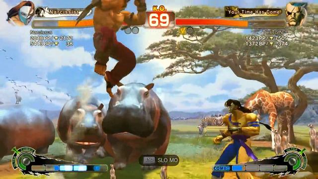 Ultra Street Fighter IV Vega (Narcissus) vs Sagat (Tiestorn) Steam Ranked смотреть онлайн