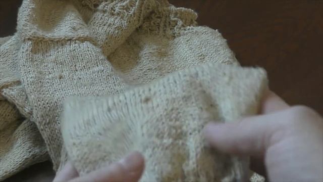 Шёлк тусса. Первый опыт.