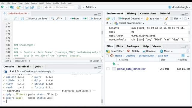 Data Carpentry, Part 2 of Day 2 смотреть онлайн