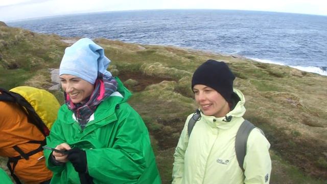 Дети на мысе Книвсшельоден, самая северная точка Европы смотреть онлайн