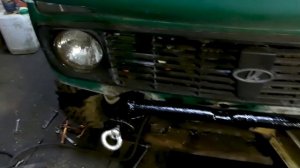 Усиление крепления переднего  бампера на ниве