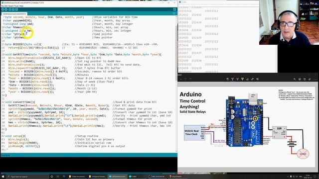Arduino - DS3231 RTC - Wall Clock Time (4K) смотреть онлайн