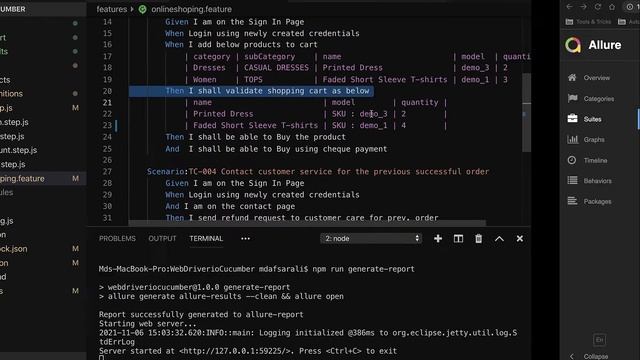 Webdriverio V7-Cucumber-RealTime Scenario -Part-3 смотреть онлайн