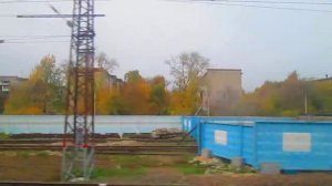 Ласточка Москва-Нижний Новгород 09.10.2014. отправление со станции Дзержинск , платф. Калининская