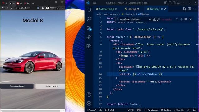 ?Modern Website with REACT.JS! (Next.js , JS, HTML , CSS) Tesla 2.0 Tutorial for Beginners смотреть онлайн