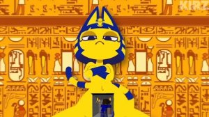 Zone Ankha | Желтая египетская кошка, почти фулл