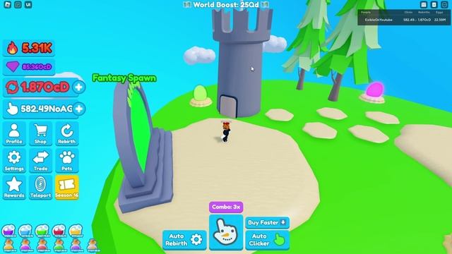 How To Find ALL 8 PYRAMIDS and Craft The SAND AMULET In REBIRTH CHAMPIONS X! (ROBLOX) смотреть онлайн