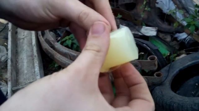 Полиуретановые рессорные втулки для Волги. смотреть онлайн