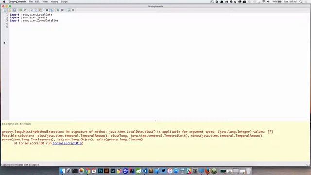 Groovy Operator Overloading with Java 8 Date / Time Classes смотреть онлайн