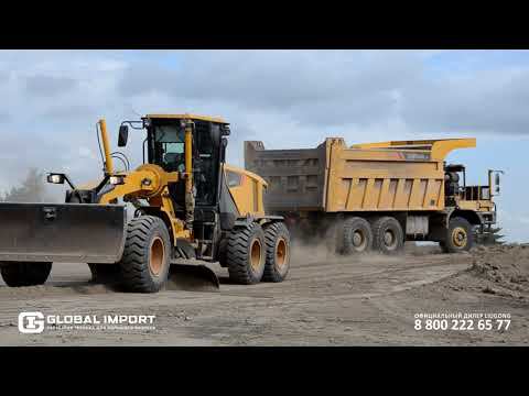 Работа автогрейдера LiuGong 4165D на Иретском разрезе