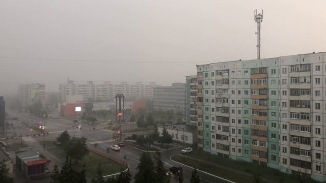 Гроза в Радужном 04.07.2019 смотреть онлайн